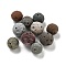 Natural Alashan Agate Beads, Round Ball Beads, 11~11.5mm, Hole: 1.2mm