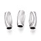 Brass Spacer Beads, Cadmium Free & Nickel Free & Lead Free, Barrel, Real Platinum Plated, 11x5mm, Hole: 2.8mm