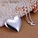 Латуни полые сердца диффузор Locket подвески KK-BB11640-2