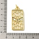 Латунные микро проложить кубического циркония подвески KK-Z042-03G-3