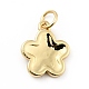 Подвески из латуни с покрытием из эмали KK-G387-09G-04-2