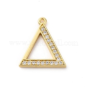 Подвеска из латуни с микропаве из кубического циркония KK-H449-76G-06