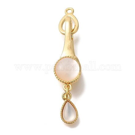 Застежки-защелки из латуни KK-K389-103G-1