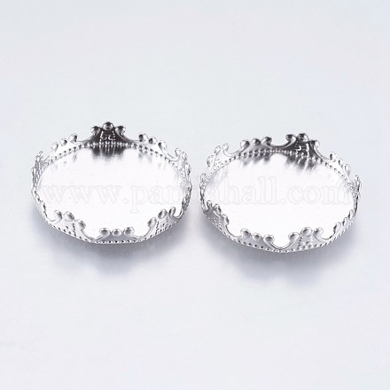 Чашки из нержавеющей стали 304 с кружевной окантовкой STAS-I097-061-20MM-1
