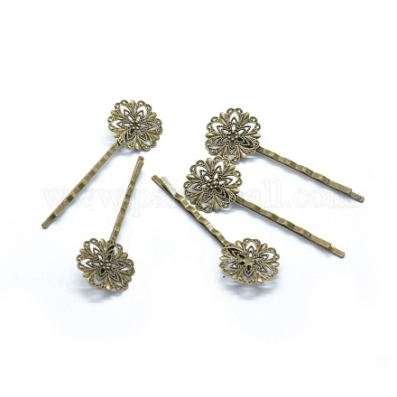 Железные фурнитуры шпильки Bobby Pin IFIN-L032-05AB-NF-1