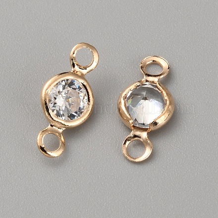 Подвески из прозрачного кубического циркония из сплава FIND-WH0128-11C-KCG-1
