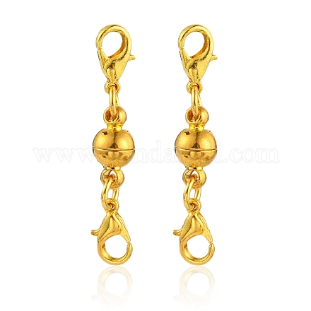 Латунные магнитные застежки KK-YW0001-56G-1