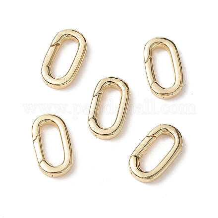 Латунные застежки-защелки для ключей KK-L006-039G-1