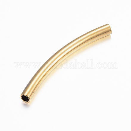Трубчатые бусины из нержавеющей стали 304 STAS-P166-23G-1