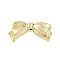 CCB Plastic Beads, Bowknot, Golden, 19x36x2mm, Hole: 1.6mm