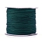 Nylon Thread, Nylon Jewelry Cord for Custom Woven Jewelry Making, Dark Slate Gray, 0.6mm, about 142.16 yards(130m)/roll