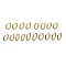 Rack Plating Brass Micro Pave Cubic Zirconia Hoop Earrings, Long-Lasting Plated, Lead Free & Cadmium Free, Real 18K Gold Plated, 14x15x1.7mm