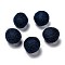 Wool Felt Balls, Medium Blue, 18~22mm
