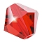 Preciosa® Crystal Beads, Czech Crystal, Bicone(451 69 302 Rondelle), 90070 Light Siam, 5mm, Hole: 1mm