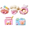 Cartoon Resin Cabochones, Mixed Shapes, Bear, Mixed Color, 24~27mm