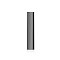 201 Stainless Steel Pendants, Cuboid, Gunmetal, 34.5x5x5mm, Hole: 2.5mm