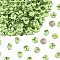 Preciosa® MAXIMA Crystal Round Stones, Czech Crystal, Dura Foiling, Round(431 11 615 Chaton), 50520 Peridot, SS8/PP17(2.3~2.5mm)