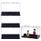 Plastic Minifigures Display Case, for Building Block Toys, Rectangle, Clear, 60x120x78mm