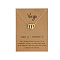 Twelve Constellations Alloy Pendant Necklaces, Golden, Virgo, 15.75 inch(40cm)