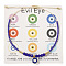Glass eye bracelet summer beach vacation beaded jewelry simple stylish accessory