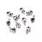 Non-Tarnish 304 Stainless Steel Lobster Claw Clasps, Parrot Trigger Clasps, Manual Polishing, Stainless Steel Color, 9x5.5x3mm, Hole: 1mm