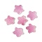 Imitation Candy Food Style Resin Cabochons, Star, Gradient Color, Flamingo, 11x11.5x4.5mm
