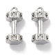 Латунные микропаве прозрачные подвески с фианитом KK-M102-46P-1