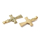 Латунные микро проложить кубического циркония подвески KK-C058-01G-2
