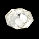 Граненые стеклянные стразы кабошоны GGLA-C032-05G-2