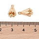 Латунные подвески с прозрачными стеклянными стразами KK-N254-66G-3