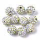 Pave disco бусины RB-T017-04-05-1