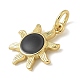Подвески из латуни с покрытием из эмали KK-K392-50G-03-2
