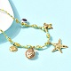Ожерелья с подвеской из натуральной ракушки Summer Beach из нержавеющей стали 304 с гальваническим покрытием NJEW-F348-01B-G-2