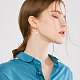 8шт латунные подвески с микропаве и кубическим цирконием KK-BC0002-74-6