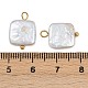 Подвески из натурального пресноводного жемчуга Кеши STAS-D378-04G-3