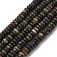 Нити бусин из натурального нефрита биотита G-L624-H09-6x2mm-2