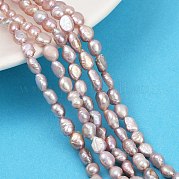 Нити из натурального культивированного пресноводного жемчуга PEAR-P064-20G-01B