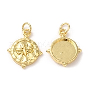 Кулоны из экологически чистой латуни KK-M246-37G