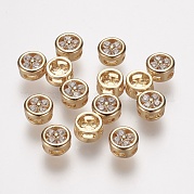 Латунные микро проложить класса AAA кубического циркония подвески ZIRC-G086-09G-NR