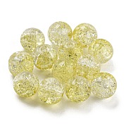 Прозрачные стеклянные бусины с кракелем GLAA-L046-01A-10
