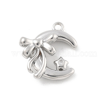 Латунные микро проложить кубического циркония подвески KK-D283-06P-1