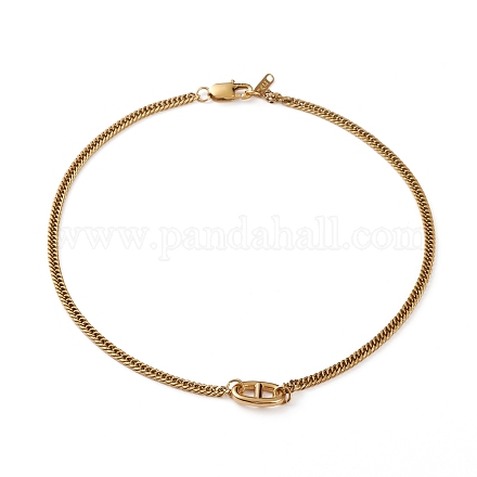Овальные подвески из нержавеющей стали 304 NJEW-JN03292-1