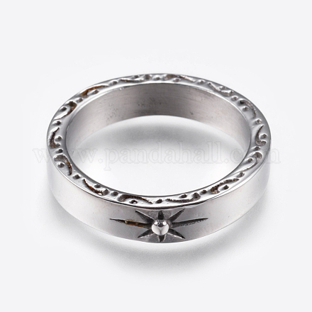 Кольца из нержавеющей стали 304 RJEW-G092-17-19mm-1
