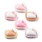 Cute Mini Cartoon Bowknot Series Resin Cabochons, Rectangle, 10x14x6.5mm