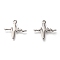 Non-Tarnish 304 Stainless Steel Pendants, Laser Cut, HeartBeat, Stainless Steel Color, 12.5x14.5x0.8mm, Hole: 1.2mm