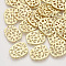 Alloy Filigree Joiners, Light Gold, 18x15x2mm