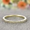 Alloy with Crystal Rhinestone Finger Rings, Golden, US Size 9(18.9mm)