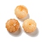 Natural Topaz Jade Beads, Pumpkin, 25x15~16mm, Hole: 3.5mm