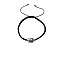 Alloy Buddha Bead Braided Bead Bracelets, Adjustable Cord Bracelets for Women Men