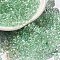 Glass Seed Beads, Peanut, Light Green, 5.5~6x3~3.5x3mm, Hole: 1~1.2mm, about 4000pcs/pound